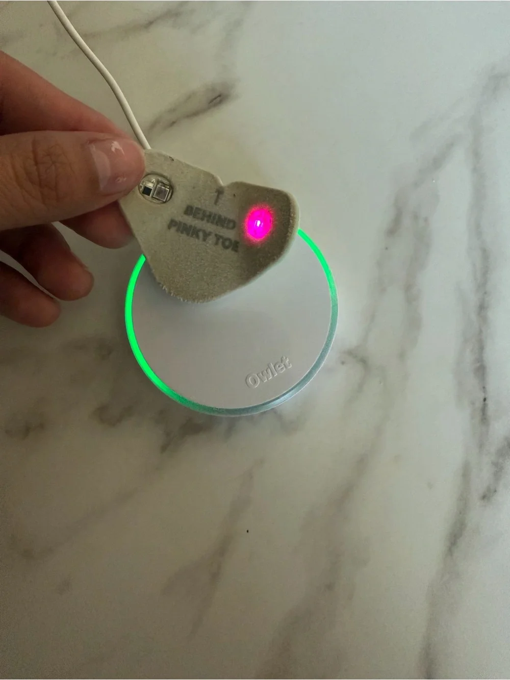 Smart Sock Replacement Sensors & Straps - Teal and Light Gray